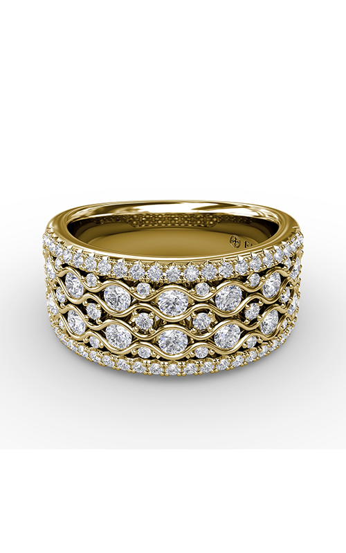 Fana Diamond Fashion Ring R2026-18kt-Yellow