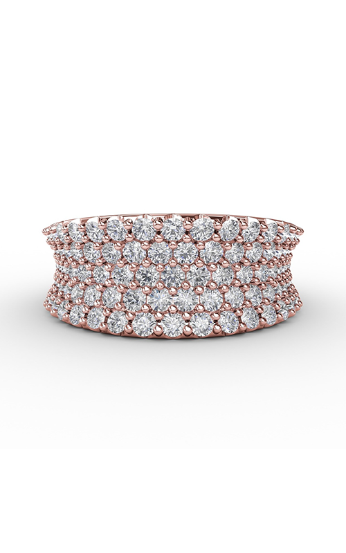 Fana Diamond Fashion Ring R2047-14kt-Rose