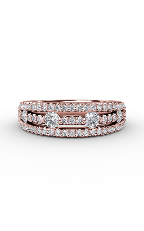 Fana Diamond Fashion Ring R2045-18kt-Rose