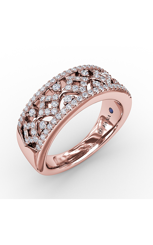 Fana Diamond Fashion Ring R2002-18kt-Rose