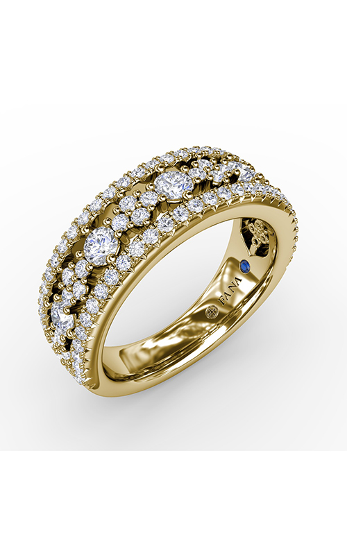 Fana Diamond Fashion Ring R2011-18kt-Yellow