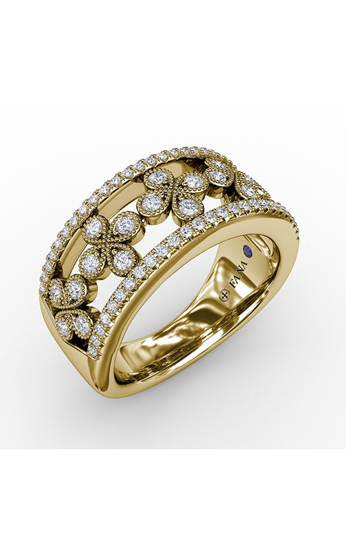 Fana Diamond Fashion Ring R2022-18kt-Yellow