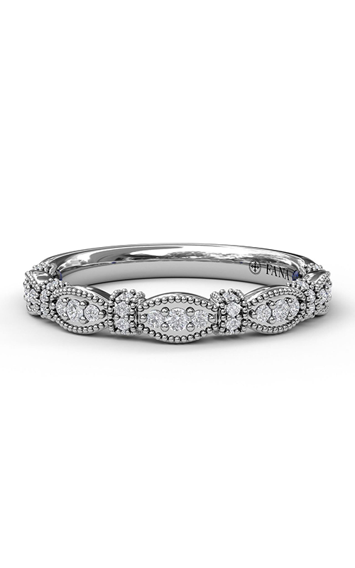 Fana Matching Band Wedding Band W3039-18kt-White