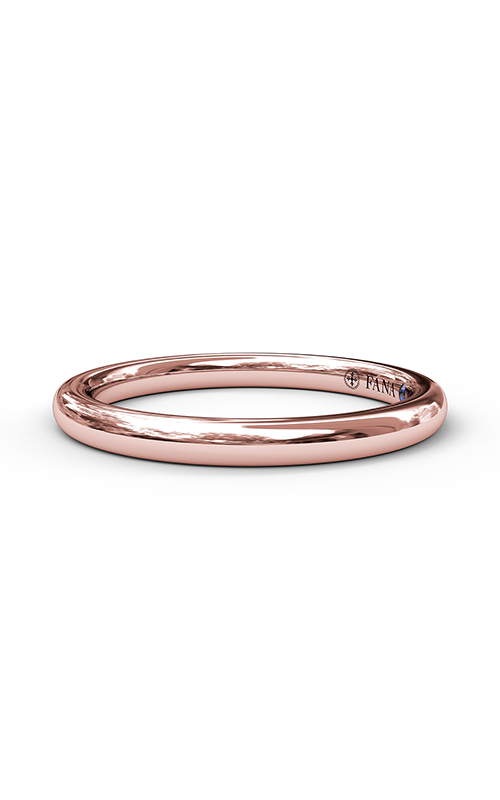 Fana Matching Band Wedding Band W3045-18kt-Rose Fana Matching Band Wedding Band W3045-18kt-Rose