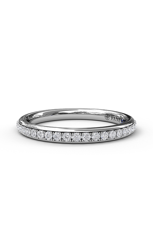 Fana Matching Band Wedding Band W3046-14kt-White