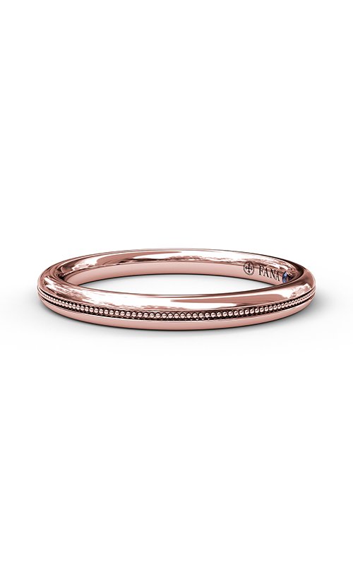 Fana Matching Band Wedding Band W3048-18kt-Rose