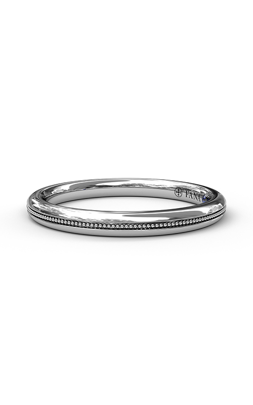 Fana Matching Band Wedding Band W3048-18kt-White