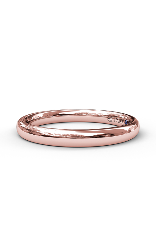 Fana Matching Band Wedding Band W3051-18kt-Rose