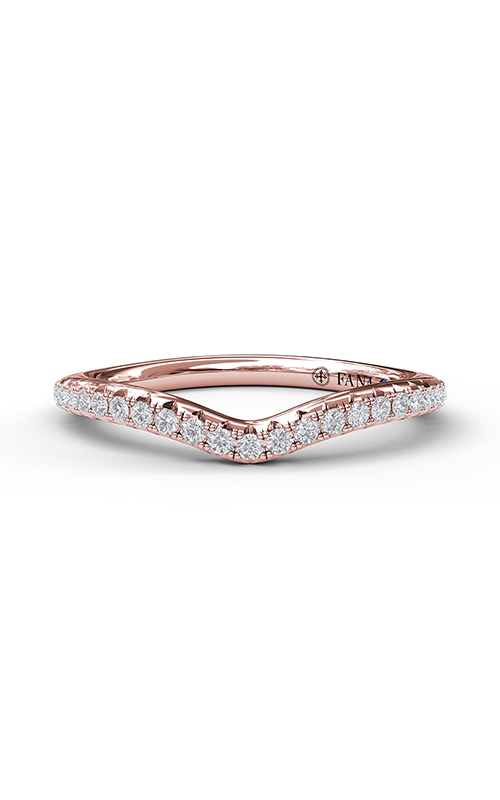 Fana Matching Band Wedding Band W3074-18kt-Rose