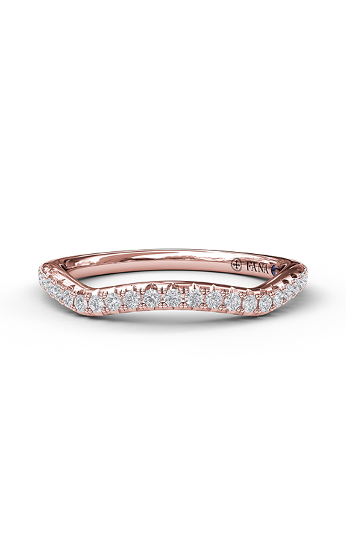 Fana Matching Band Wedding Band W3077-18kt-Rose
