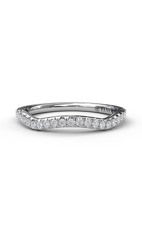 Fana Matching Band Wedding Band W3077-Platinum