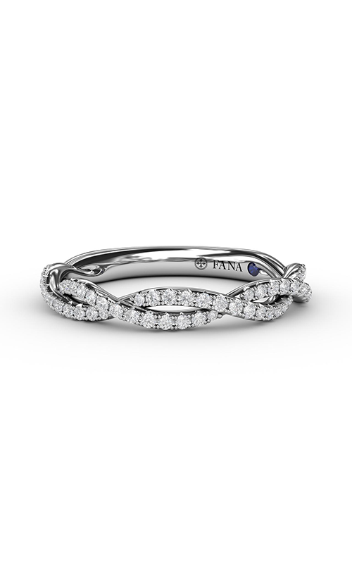 Fana Matching Band Wedding Band W3111-14kt-White
