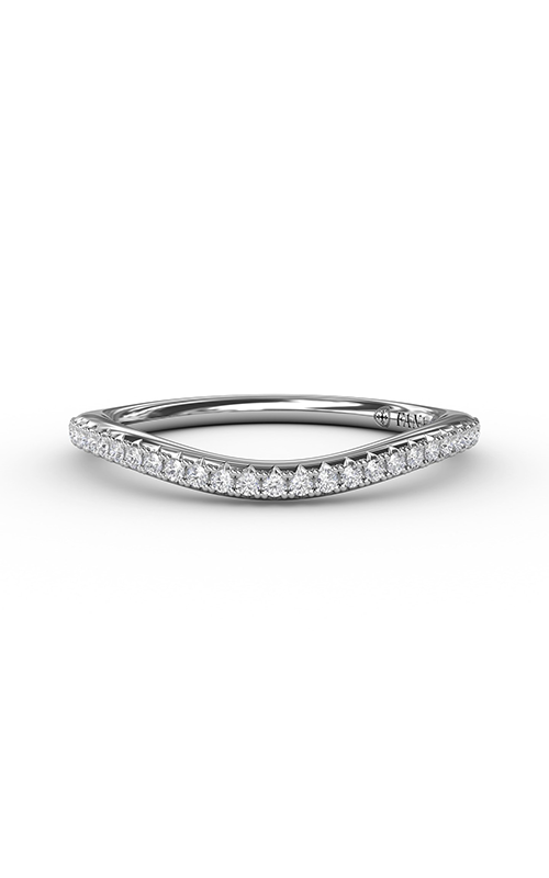 Fana Matching Band Wedding Band W3114-18kt-White