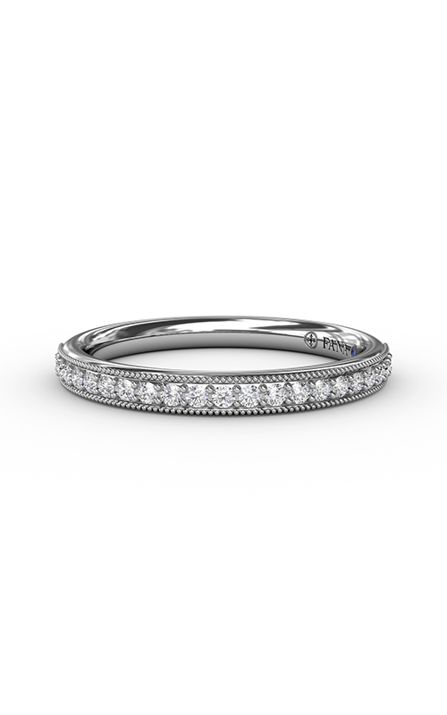 Fana Matching Band Wedding Band W3199-18kt-White