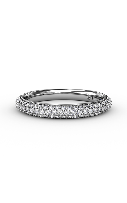 Fana Matching Band Wedding Band W3208-18kt-White