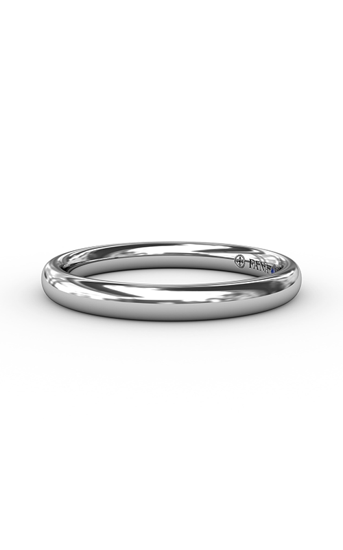 Fana Matching Band Wedding Band W3226-18kt-White Fana Matching Band Wedding Band W3226-18kt-White