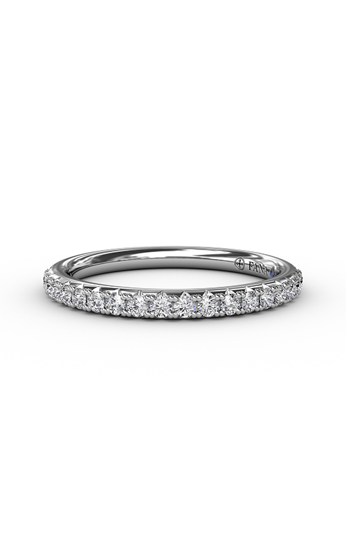 Fana Matching Band Wedding Band W3314-18kt-White Fana Matching Band Wedding Band W3314-18kt-White