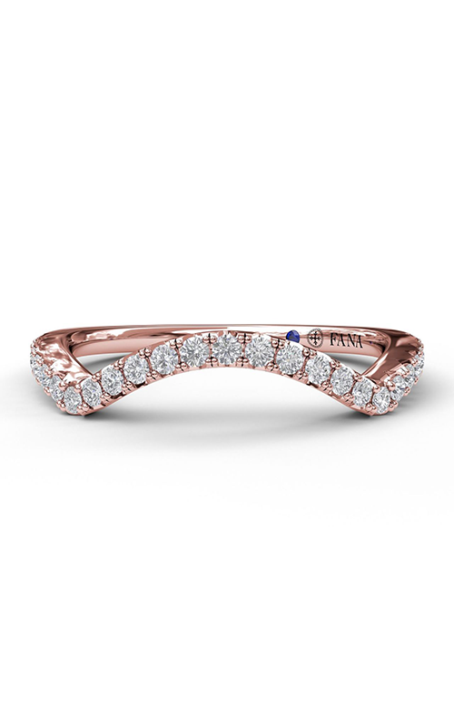 Fana Matching Band Wedding Band W3359-18kt-Rose Fana Matching Band Wedding Band W3359-18kt-Rose