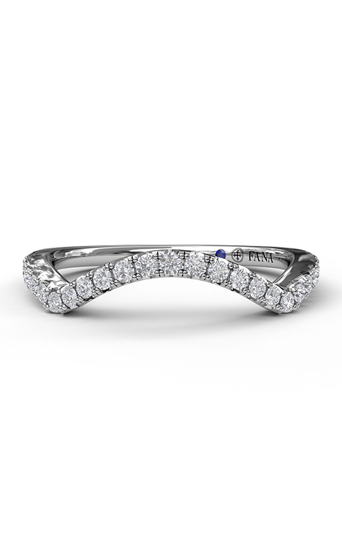 Fana Matching Band Wedding Band W3359-18kt-White