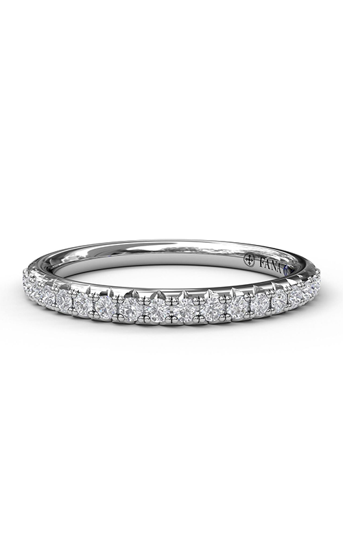 Fana Matching Band Wedding Band W3374-14kt-White