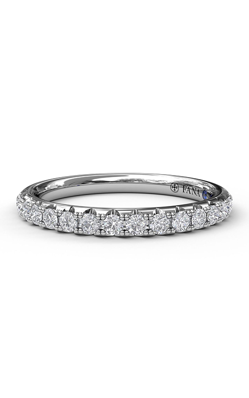 Fana Matching Band Wedding Band W3465-14kt-White