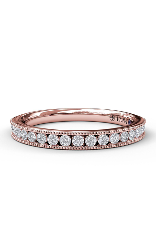 Fana Matching Band Wedding Band W3474-18kt-Rose