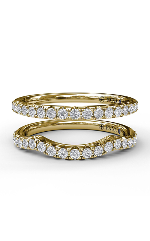 Fana Matching Band Wedding Band W3477-14kt-Yellow