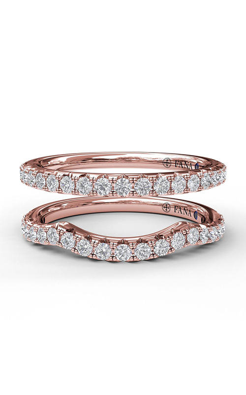 Fana Matching Band Wedding Band W3477-18kt-Rose
