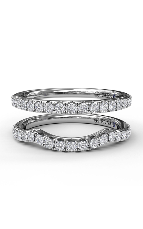 Fana Matching Band Wedding Band W3477-18kt-White