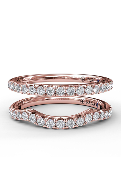 Fana Matching Band Wedding Band W3479-18kt-Rose