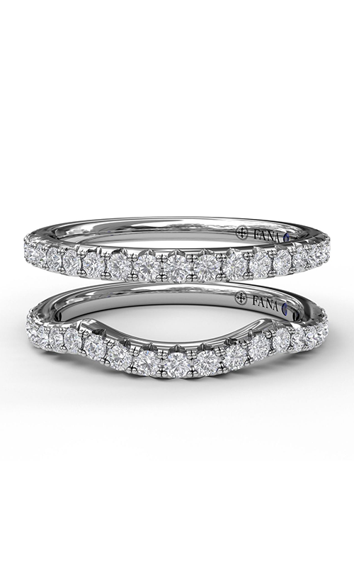 Fana Matching Band Wedding Band W3479-Platinum