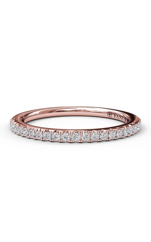 Fana Matching Band Wedding Band W3485-18kt-Rose