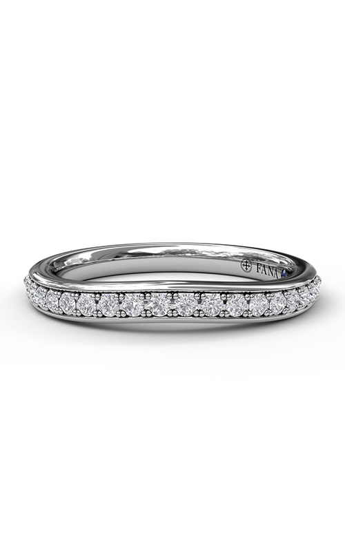 Fana Matching Band Wedding Band W3593-14kt-White
