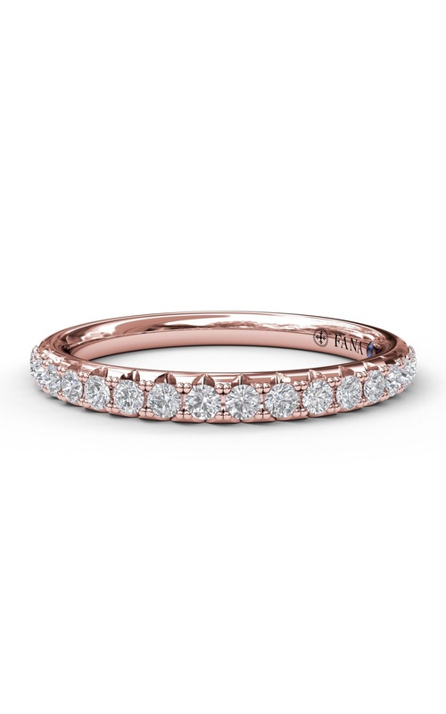 Fana Bridal Wedding Band W3723-14kt-Rose