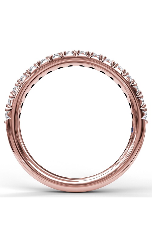 Fana Bridal Wedding Band W3819-14kt-Rose