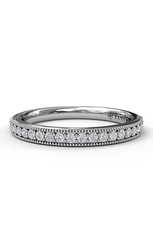 Fana Matching Band Wedding Band W3827-14kt-White