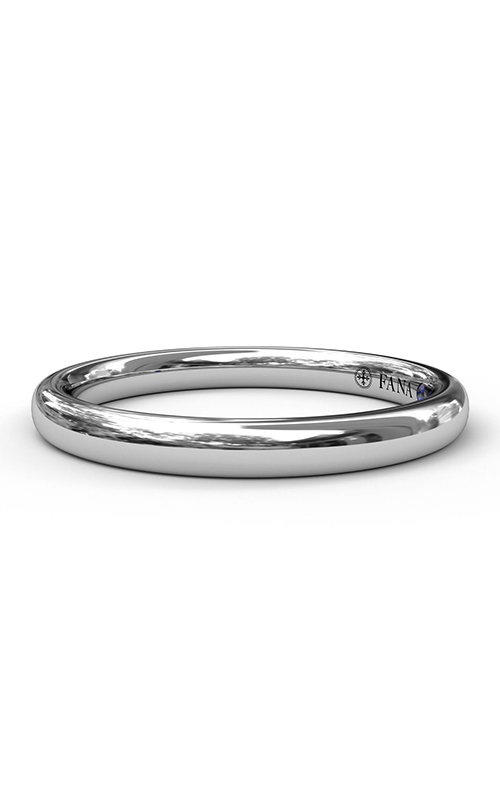 Fana Matching Band Wedding Band W3842-14kt-White