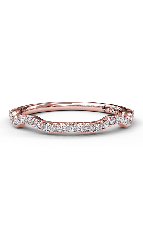 Fana Matching Band Wedding Band W3906-18kt-Rose