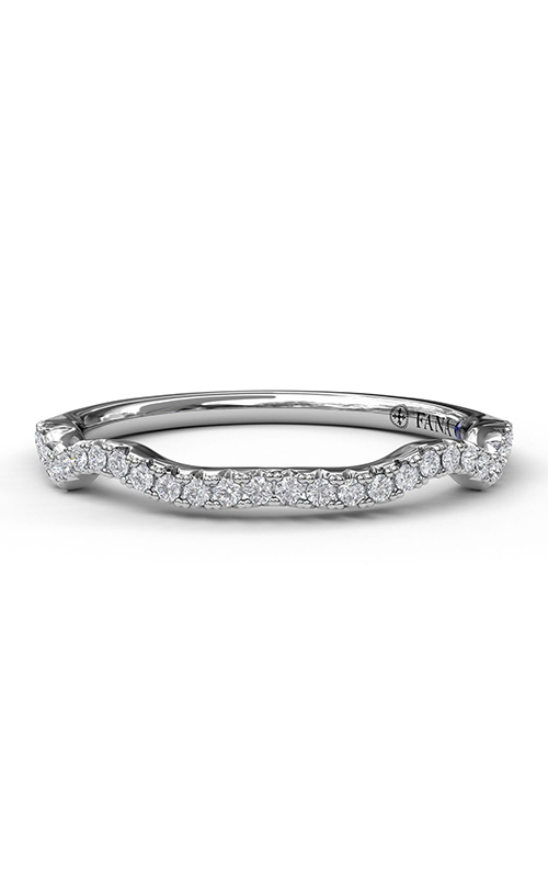 Fana Matching Band Wedding Band W3906-18kt-White