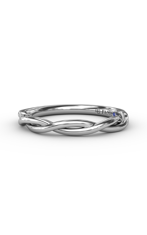 Fana Matching Band Wedding Band W4064-14kt-White