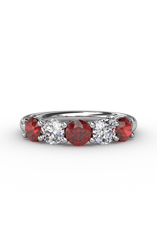 Fana Matching Band Wedding Band W6207R-14kt-White