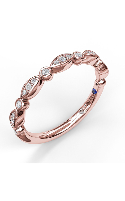 Fana Matching Band Wedding Band W7157-18kt-Rose