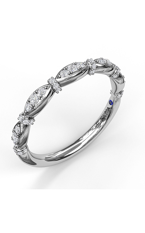Fana Matching Band Wedding Band W7169-14kt-White