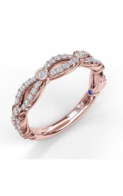 Fana Matching Band Wedding Band W7199-18kt-Rose