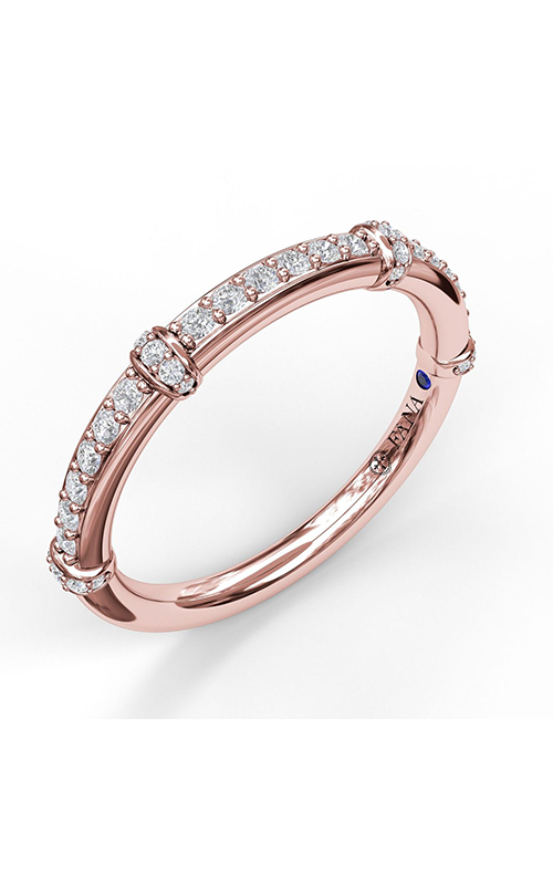 Fana Matching Band Wedding Band W7209-14kt-Rose