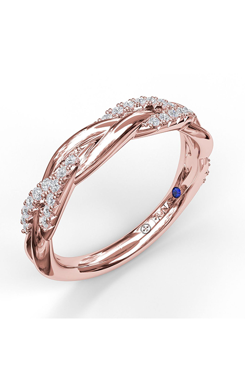 Fana Matching Band Wedding Band W7219-14kt-Rose