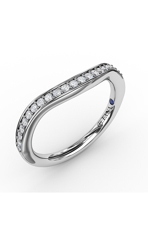 Fana Matching Band Wedding Band W7226-14kt-White