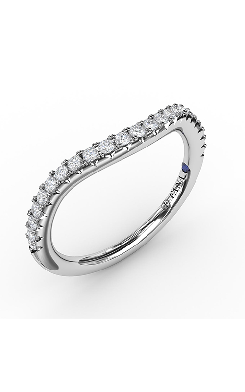 Fana Matching Band Wedding Band W7228-18kt-White