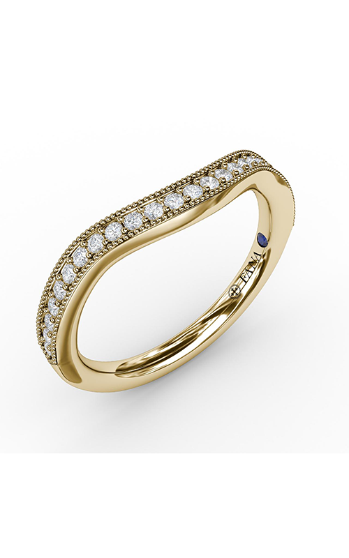 Fana Matching Band Wedding Band W7231-14kt-Yellow