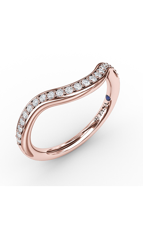 Fana Matching Band Wedding Band W7232-14kt-Rose